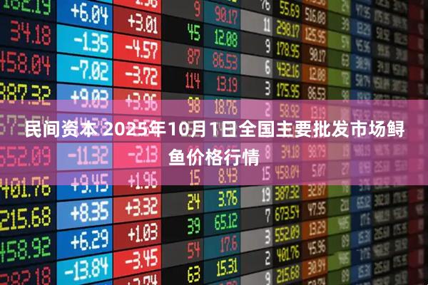 民间资本 2025年10月1日全国主要批发市场鲟鱼价格行情
