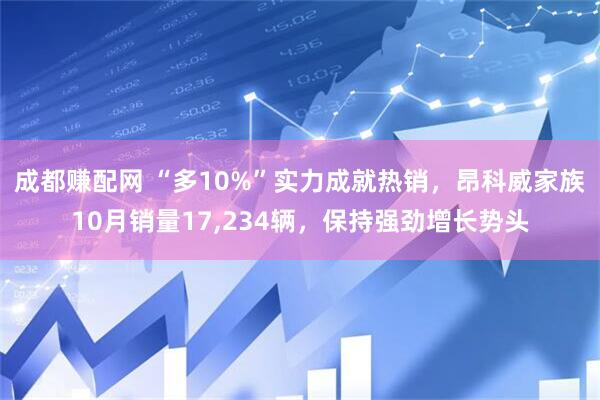 成都赚配网 “多10%”实力成就热销，昂科威家族10月销量17,234辆，保持强劲增长势头